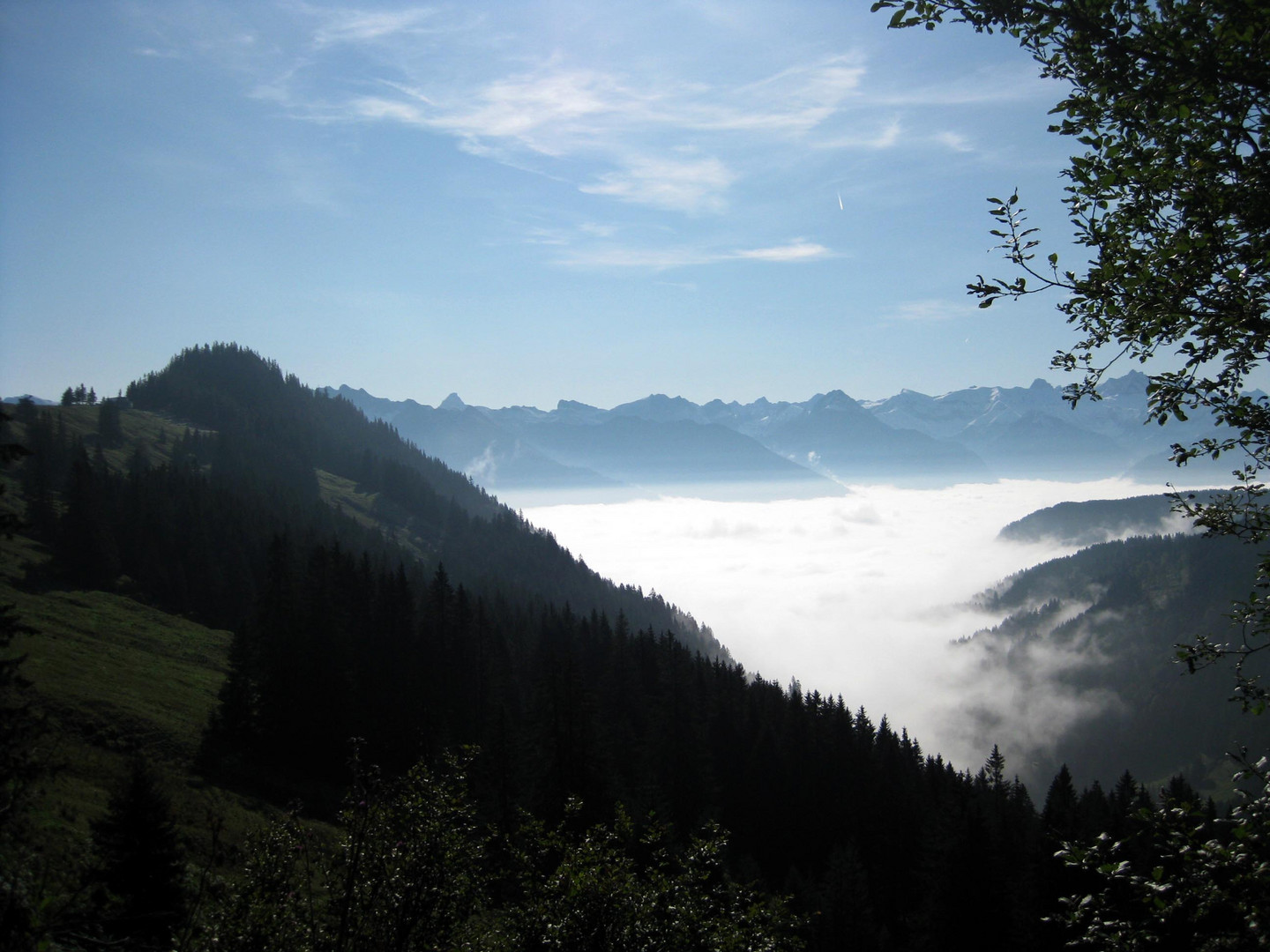 Über den Wolken....