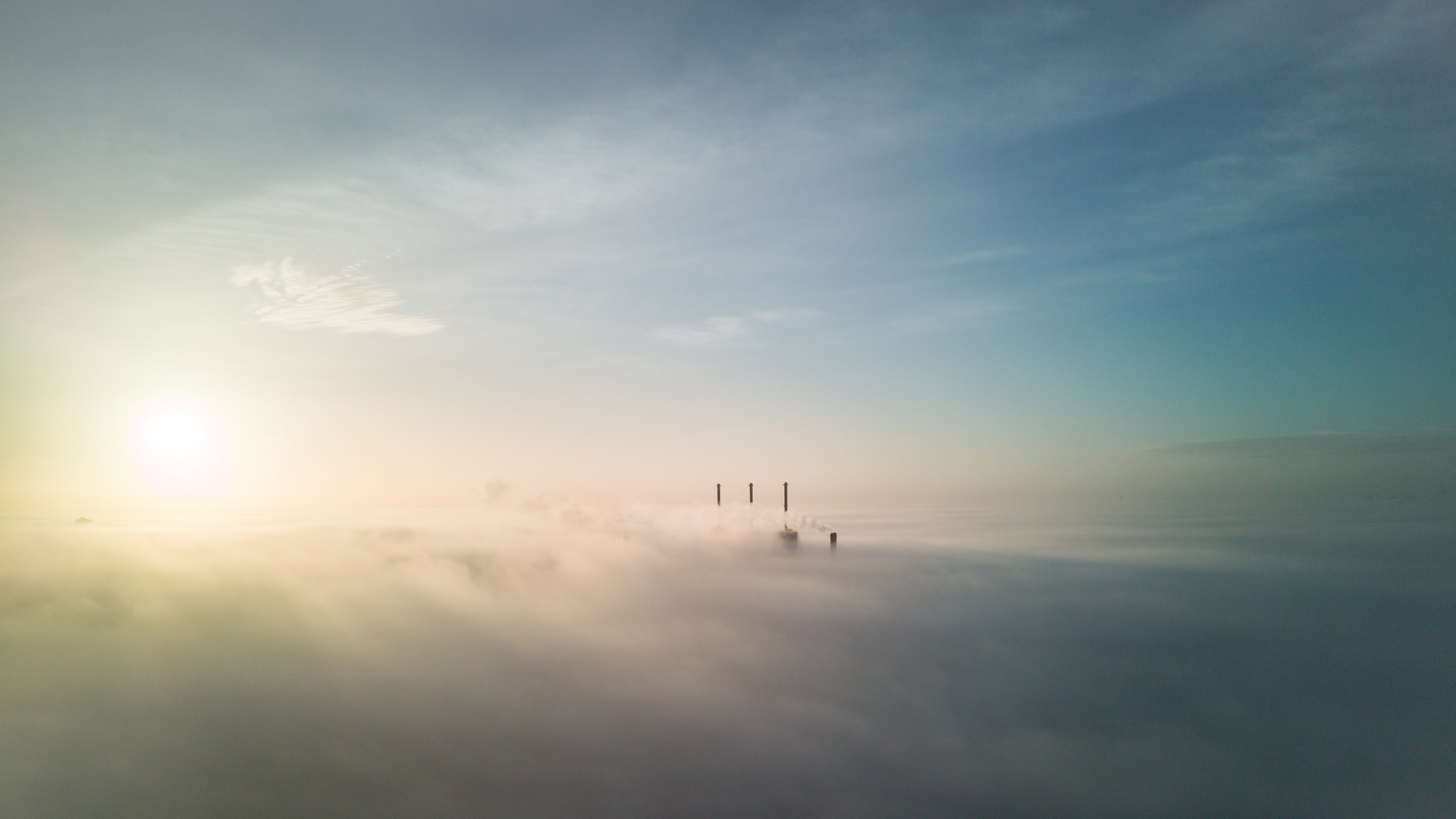 Über den Wolken...