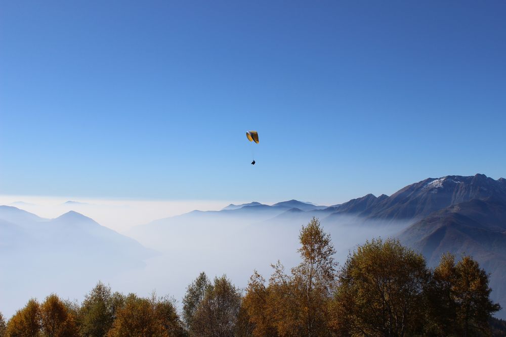 Über den Wolken ...