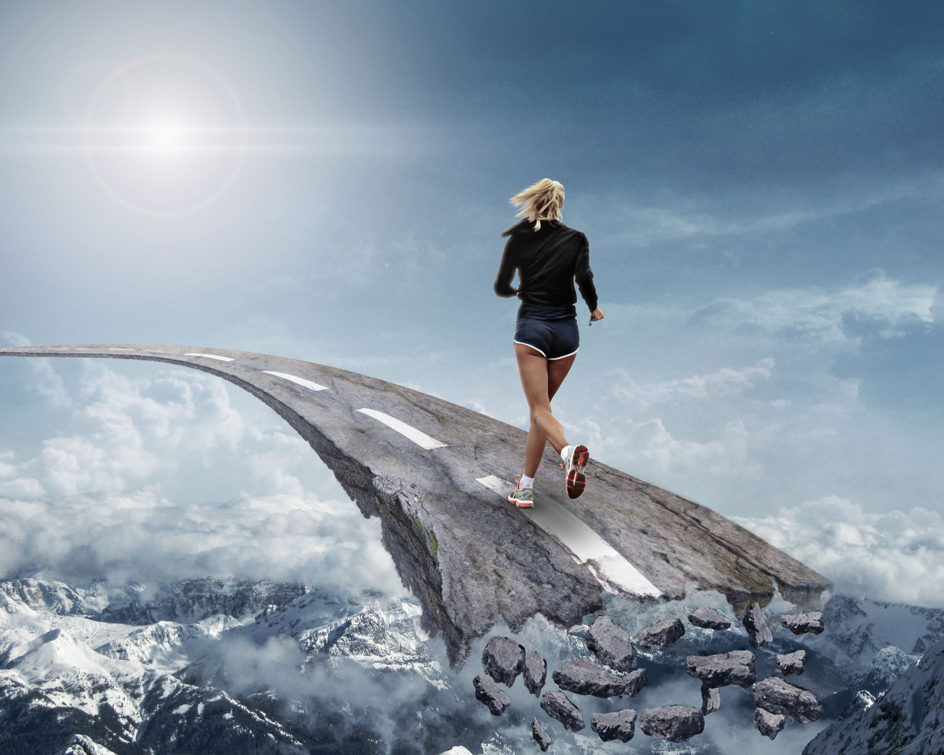 Ueber den Wolken Foto & Bild | surreal, composing, digiart ...