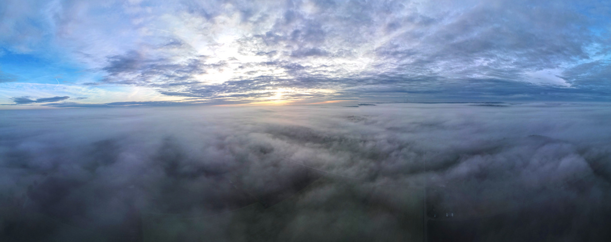 Über den Wolken ....