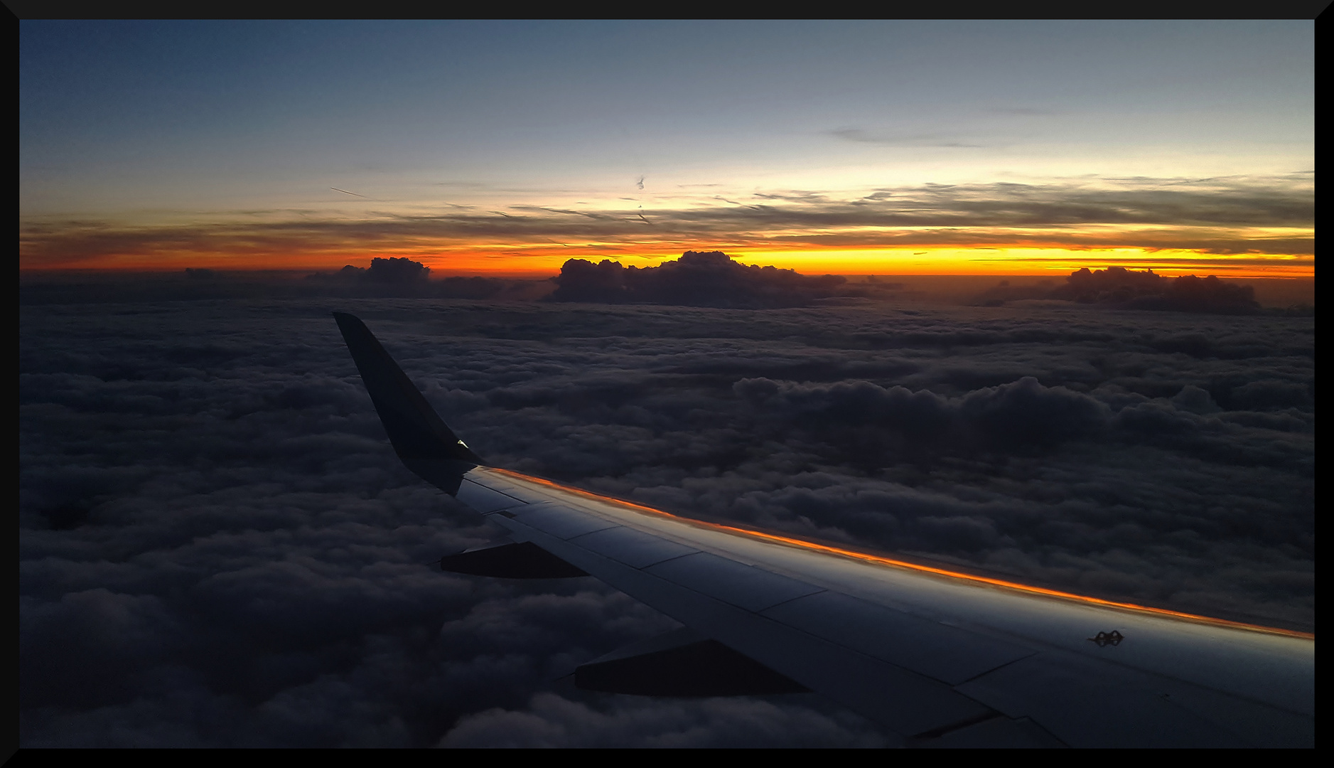 Über den Wolken .....