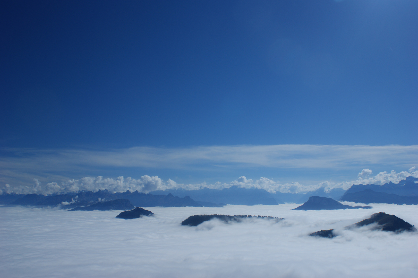 über den Wolken