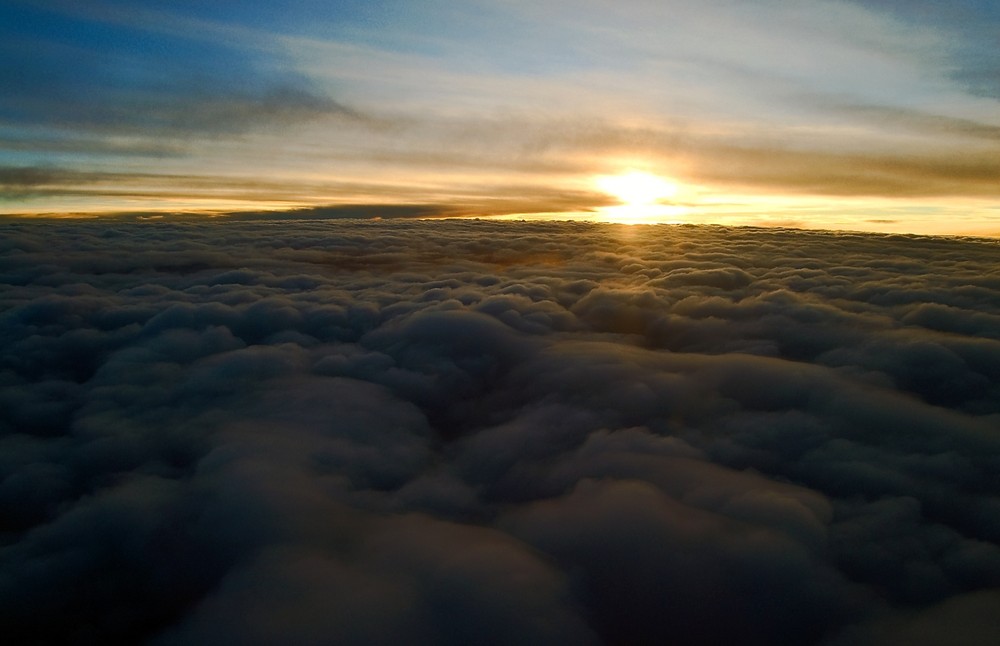 Über den Wolken....