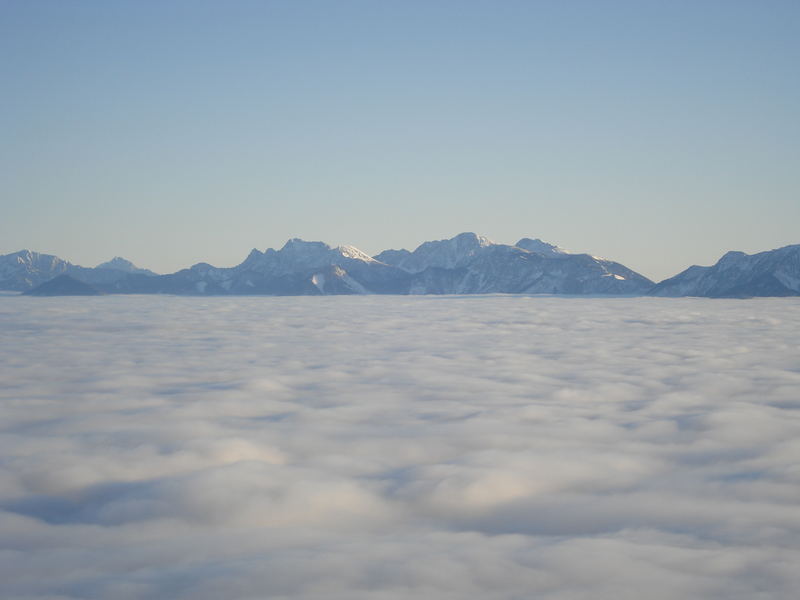 Über den Wolken....