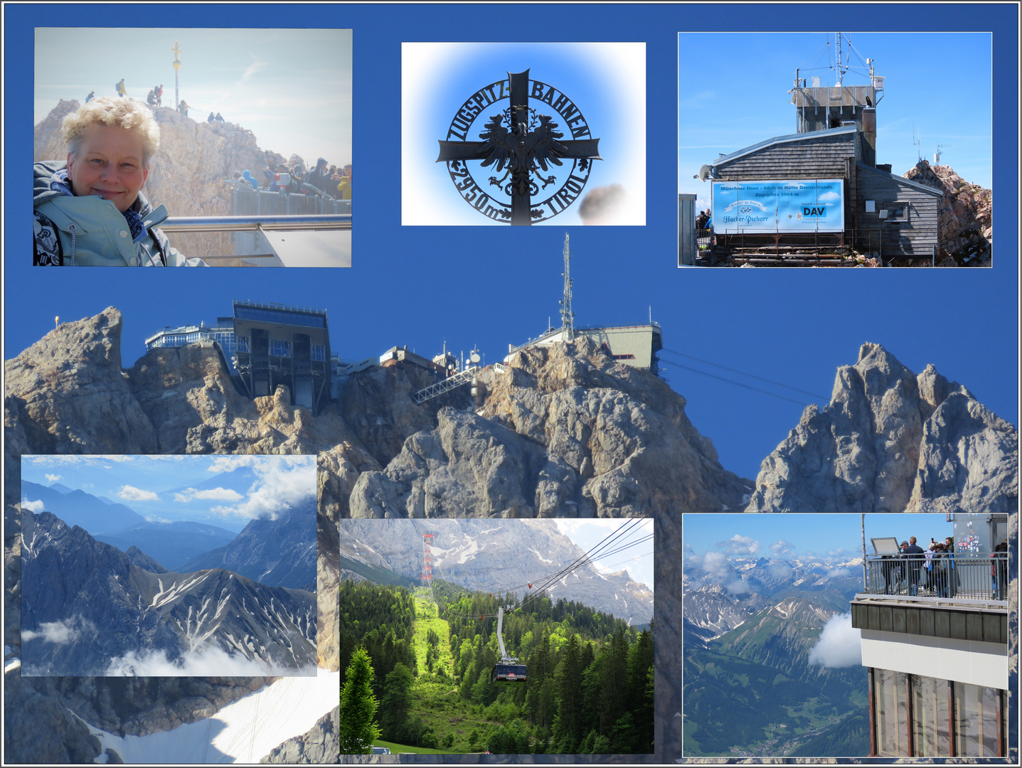 Über den Wolken auf der Zugspitze 