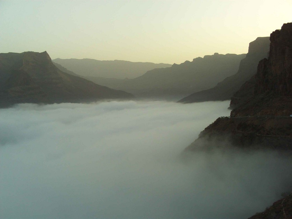 Über den Wolken auf Gran Canaria