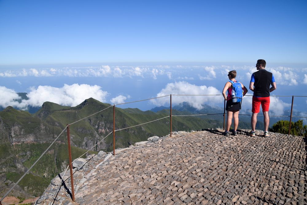 Über den Wolken auf Madeira