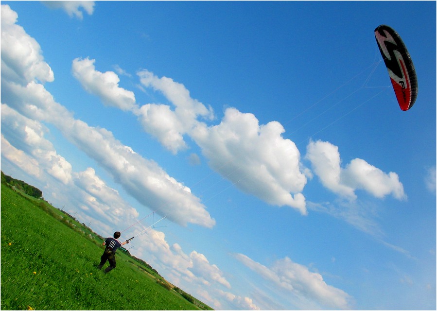 über den Wolken ...