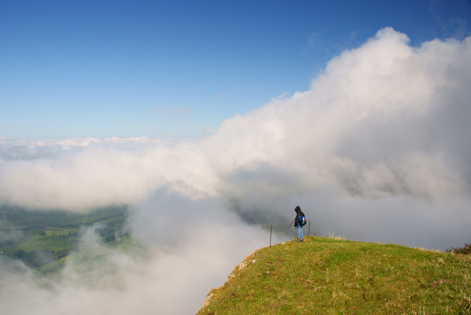 Über den Wolken....