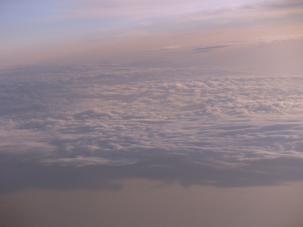 über den Wolken...