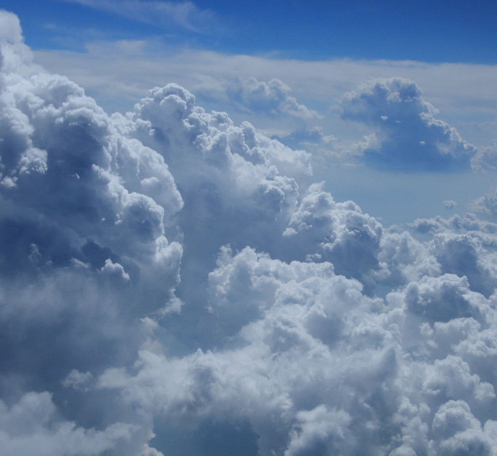 über den wolken ...