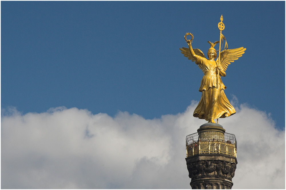 Über den Wolken Berlins...