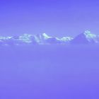 Über den Wolken: Blick auf den  Mount Everest