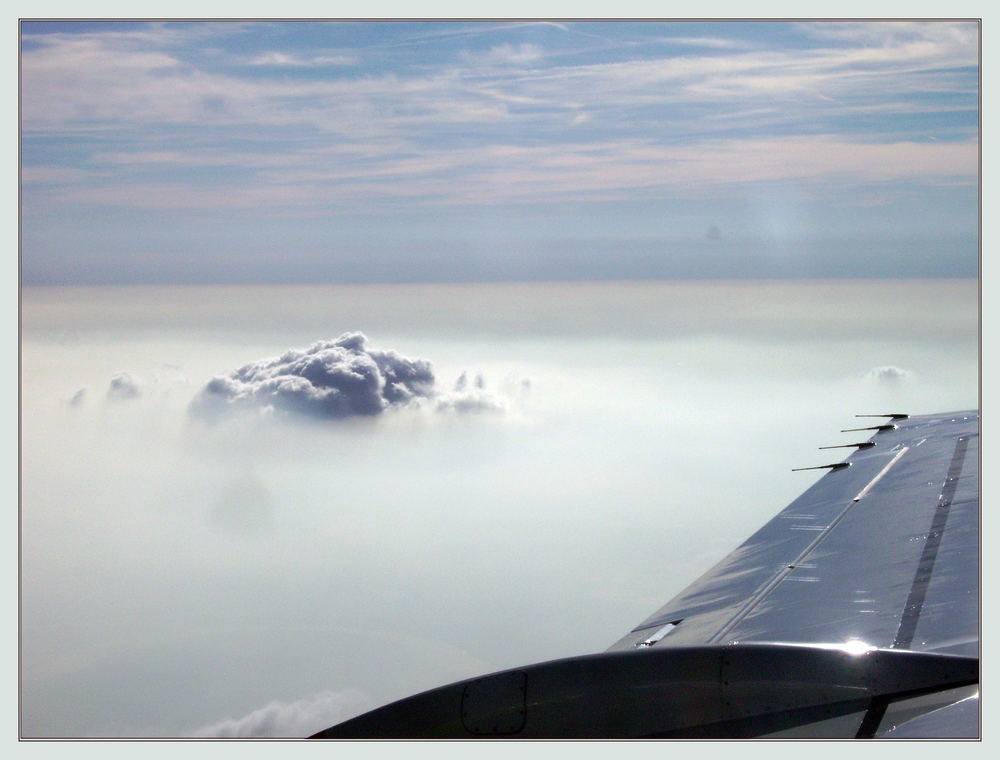 Über den Wolken...