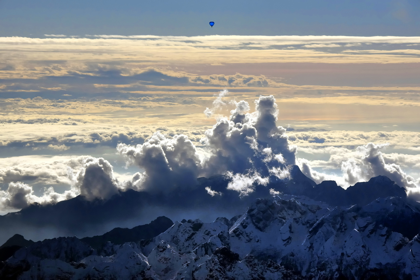 Über den Wolken .....