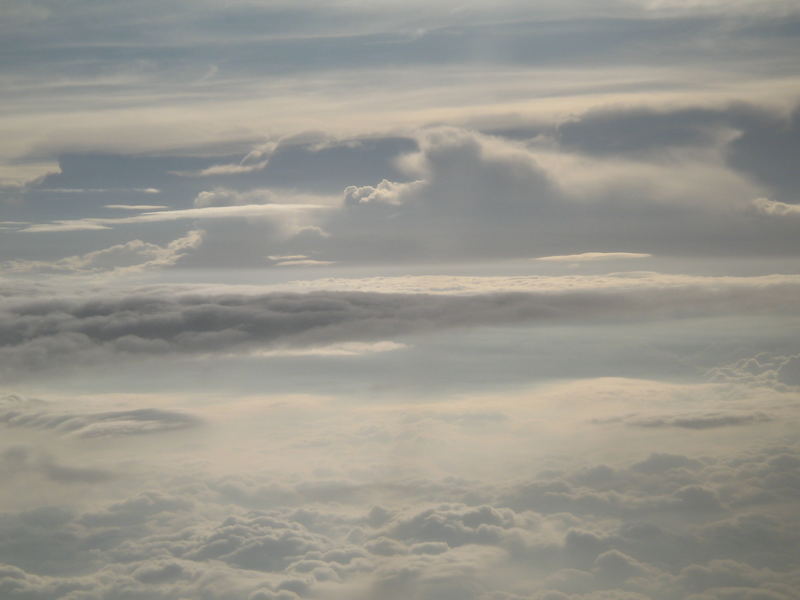 ...über den Wolken...