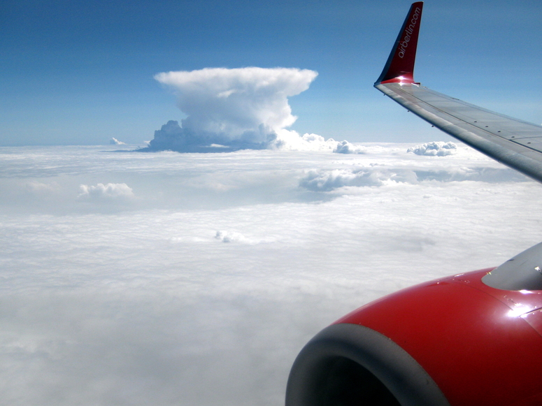 Über den Wolken ...