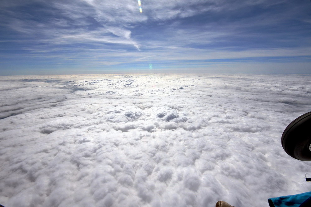 über den wolken....