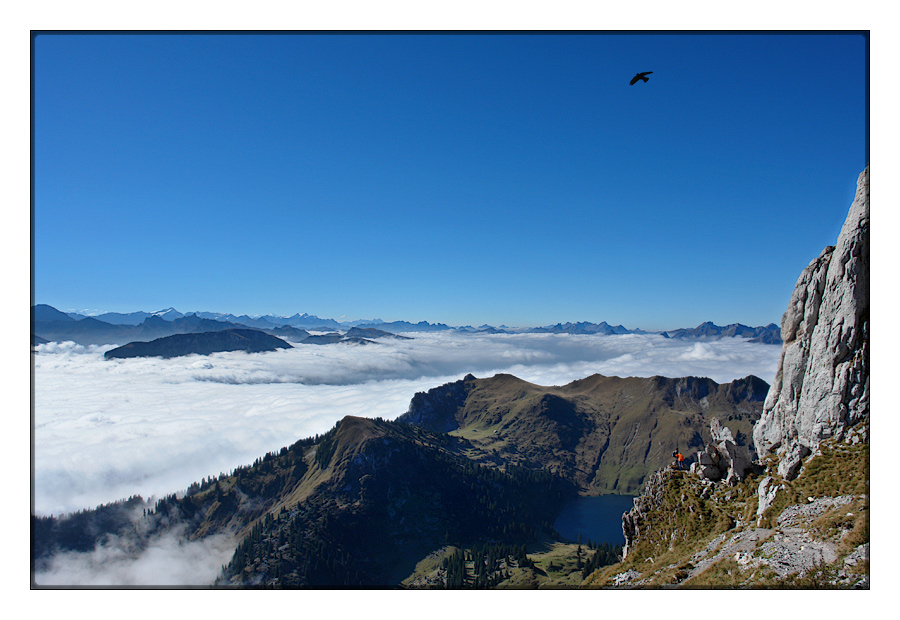 über den wolken...