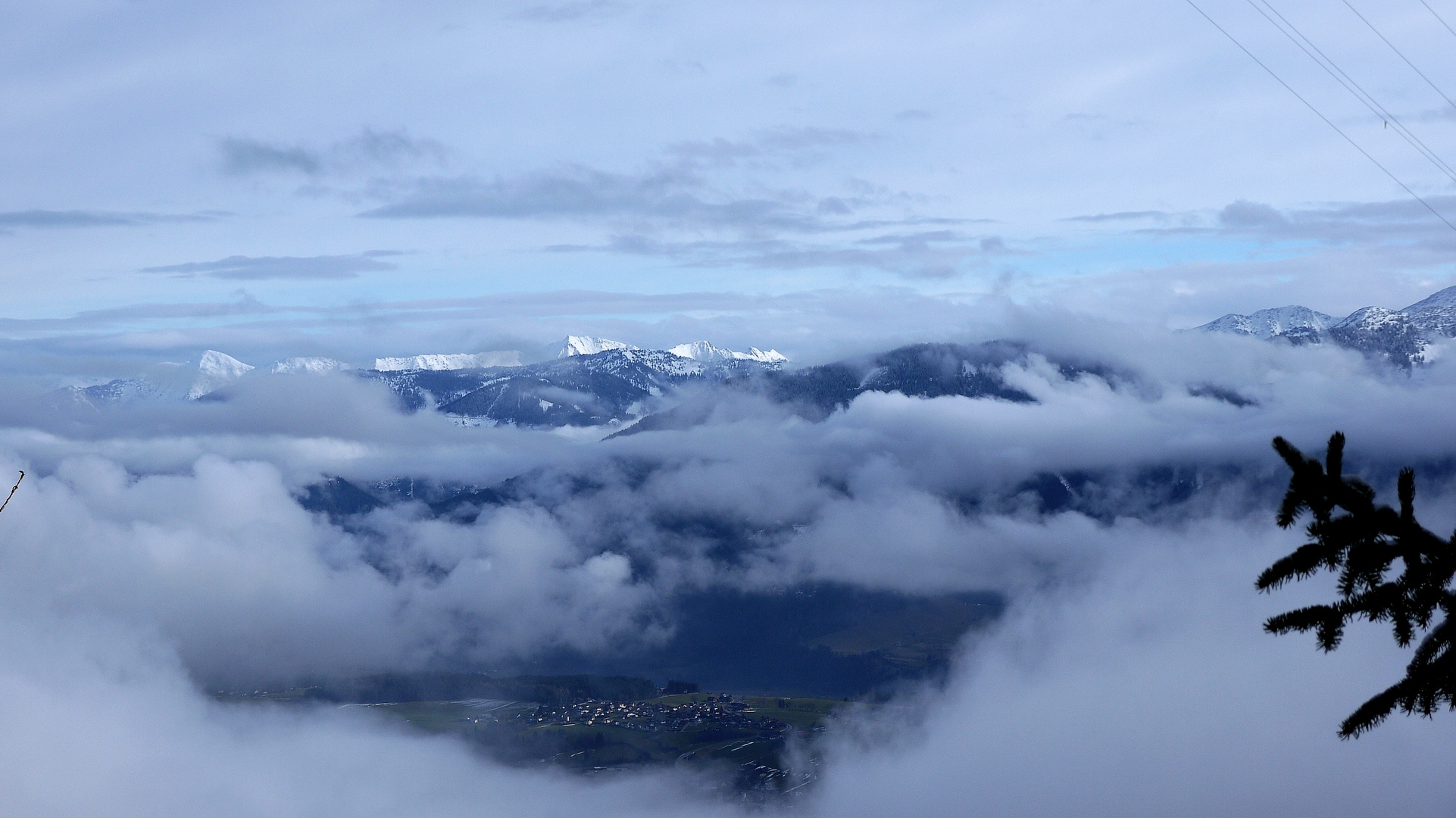 Über den Wolken...