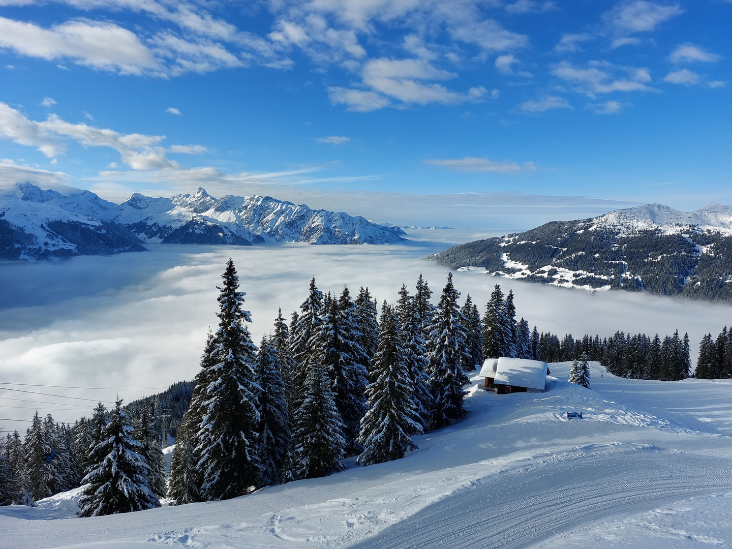 ...über den Wolken...