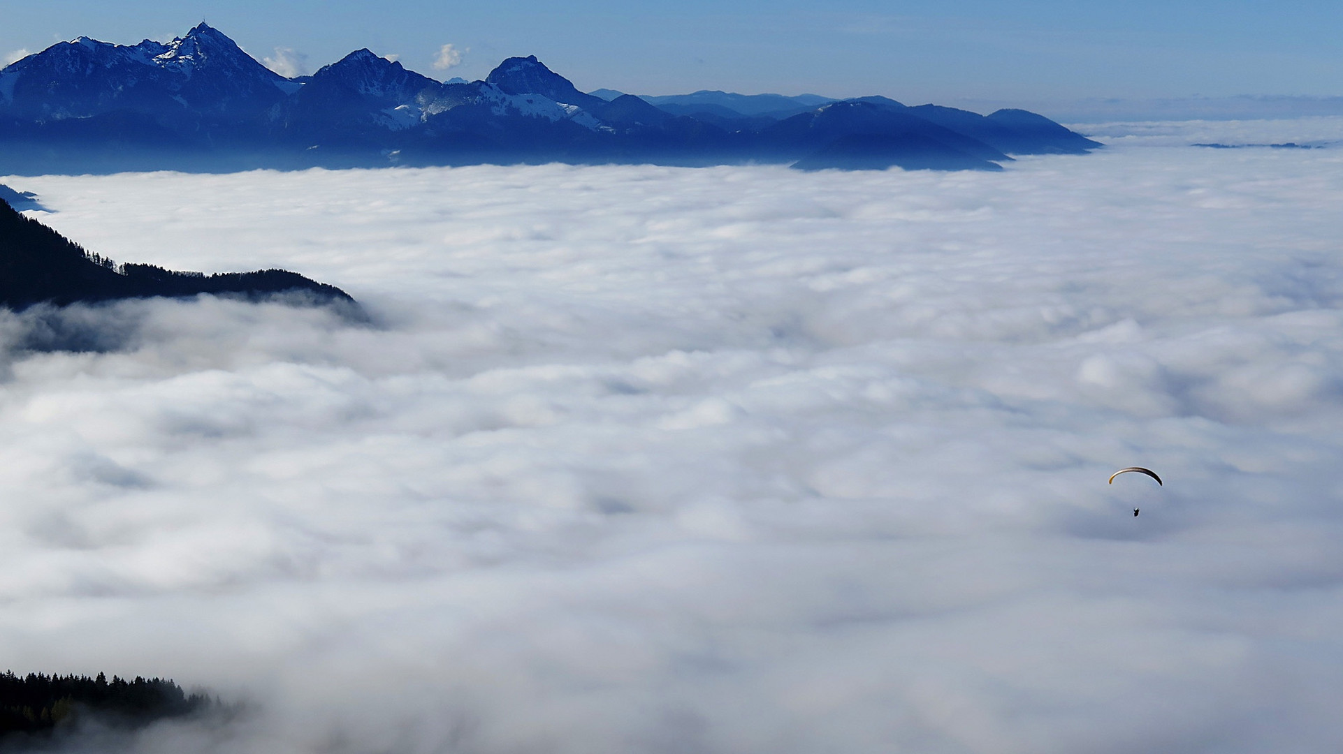 über den Wolken...