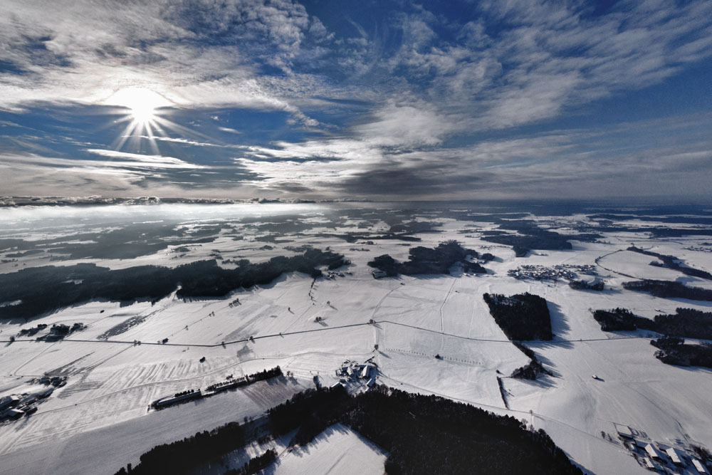 Über den Wolken ...