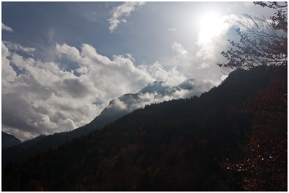 Über den Wolken...