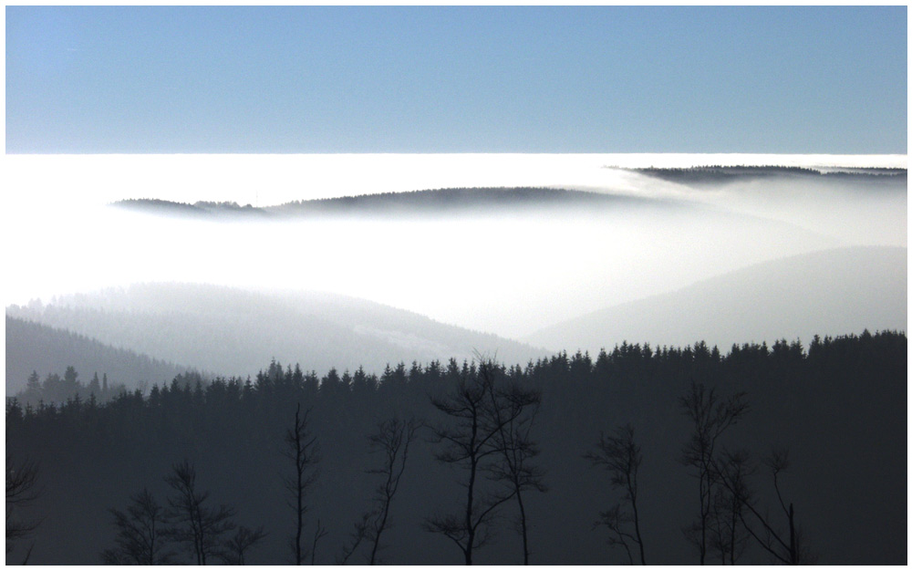 Über den Wolken im Sauerland