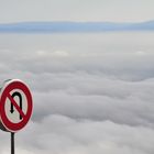 Über den Wolken .... ist wenden verboten