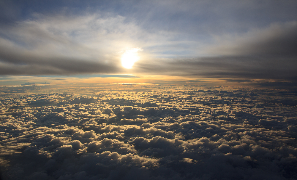 Über den Wolken muss die ....