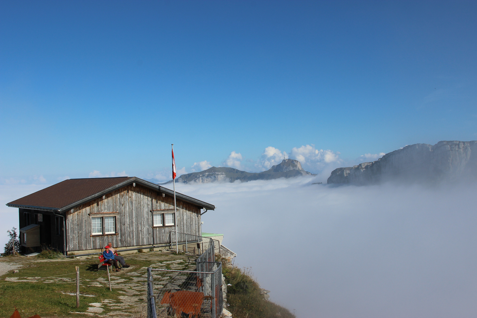 Über den Wolken muss die Freiheit wohl grenzenlos sein ...