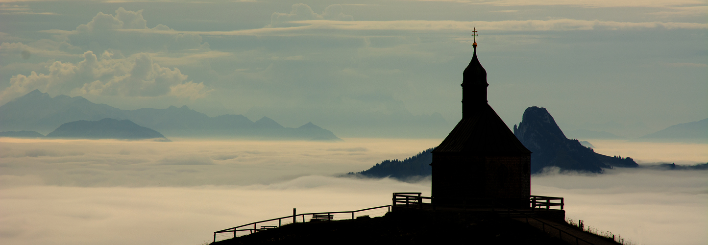 "über den Wolken" (Rottach-Egern, Wallberg)