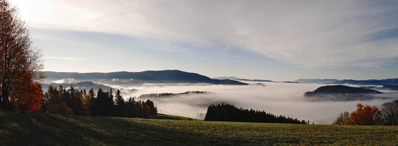 Über den Wolken scheint immer die Sonne