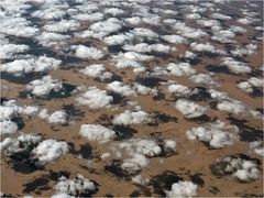 Über den Wolken über dem Oman