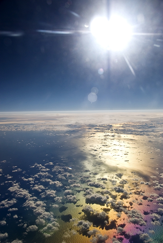 Über den Wolken (und über dem Atlantik)