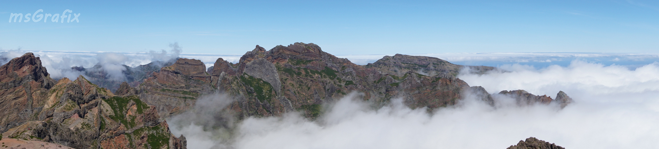 Über den Wolken von Madeira