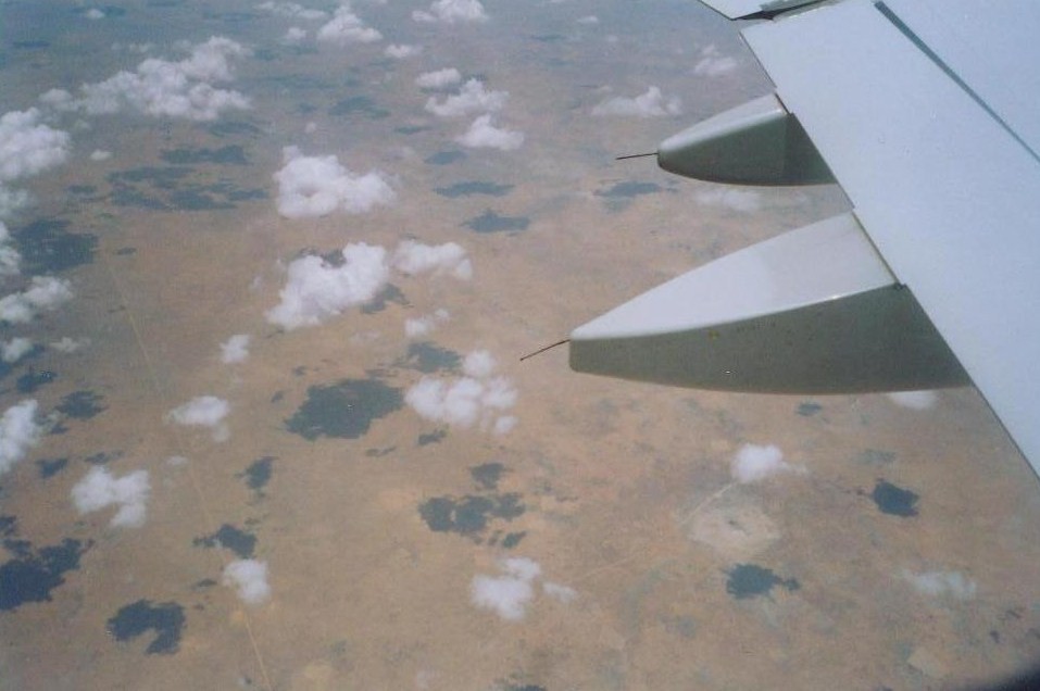 Über den Wolken: Zwischen Namibia und Südafrika