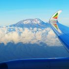 über den Wolken,der Kilimanjaro