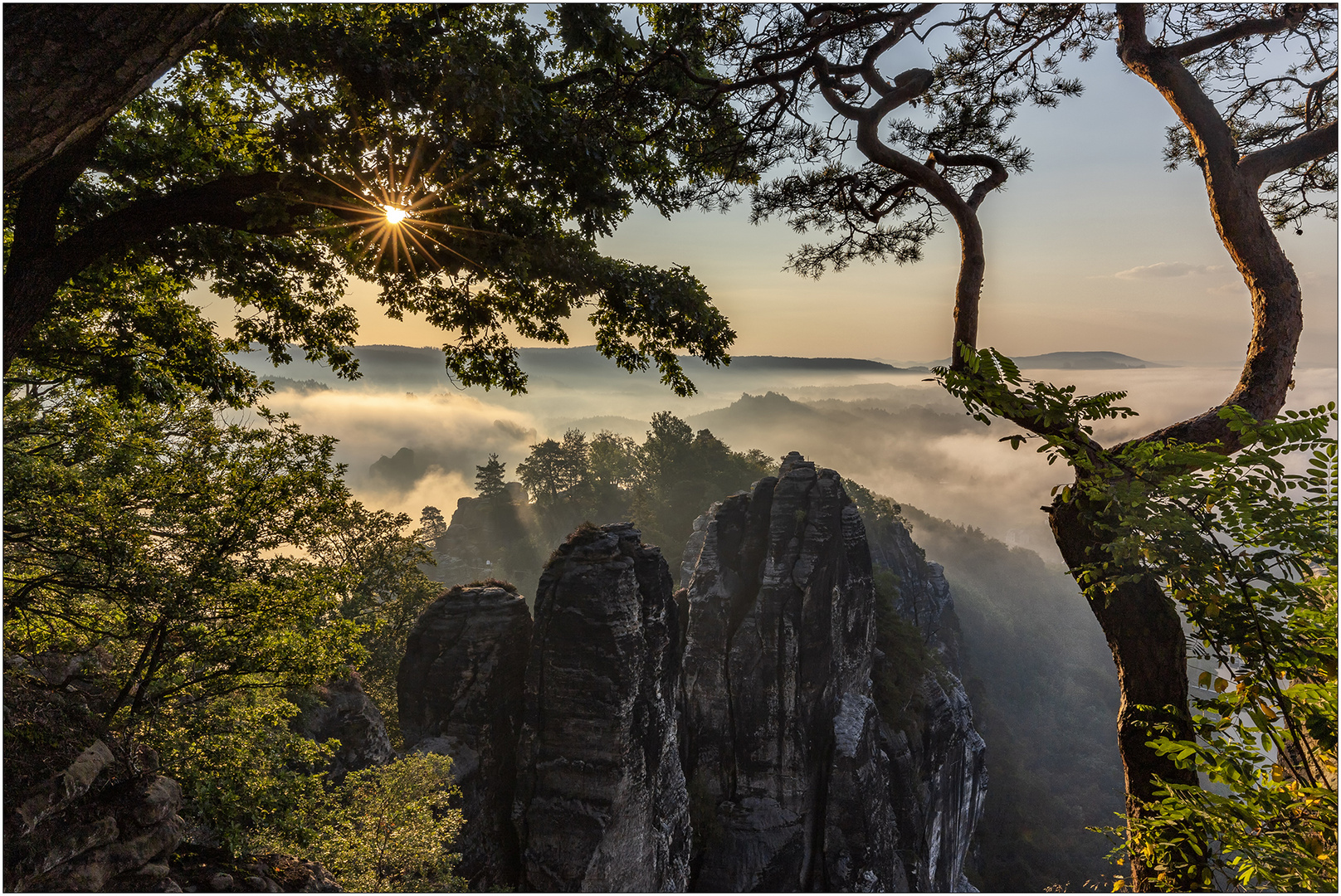 Über der Bastei