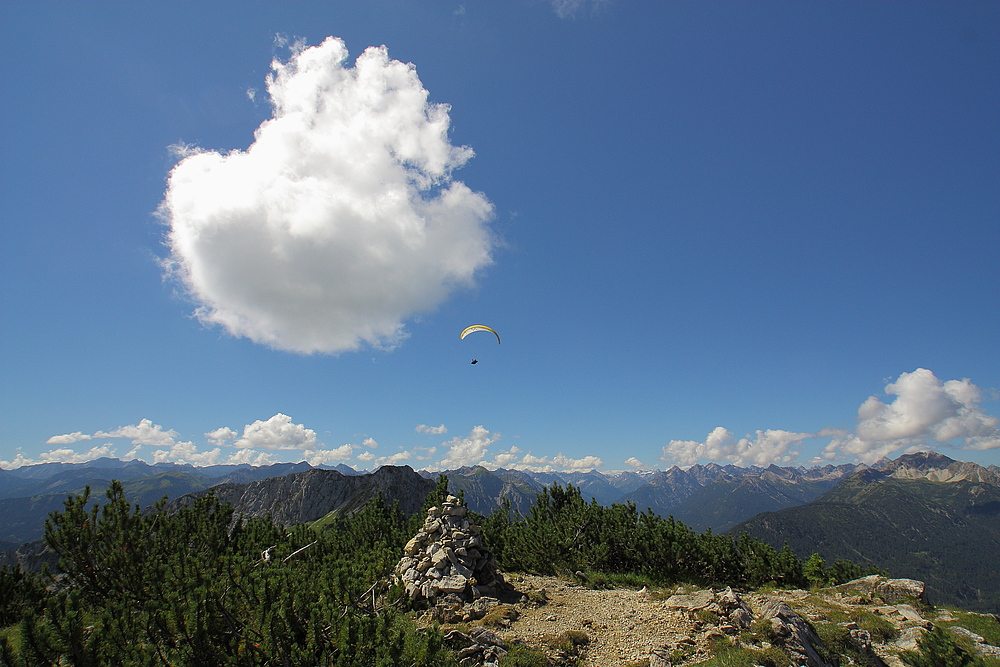 über der Gaichtspitze