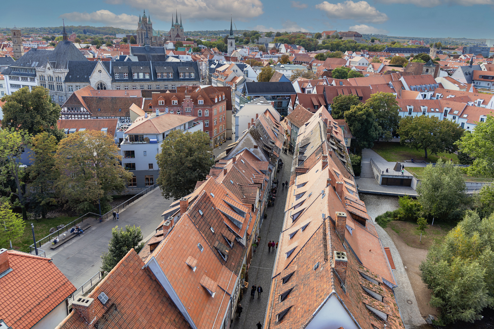 über der Krämerbrücke