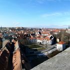 Über der Krämerbrücke in Erfurt