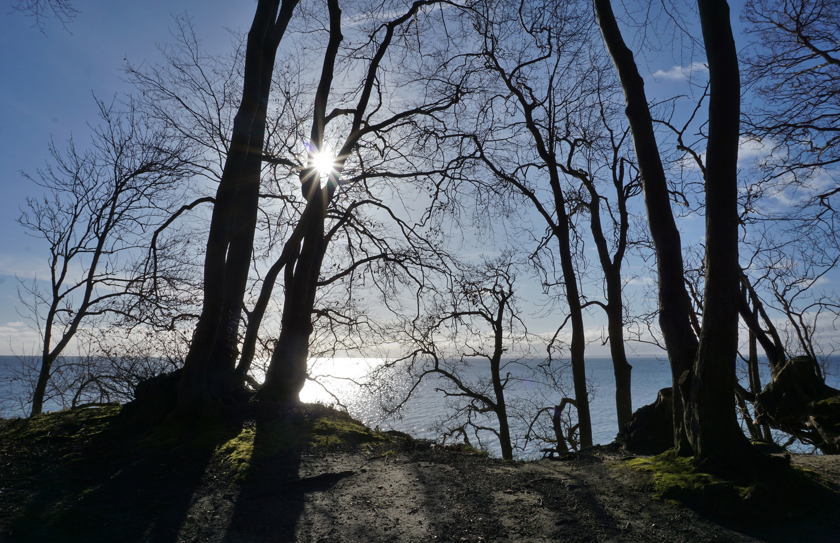 Über der Ostsee