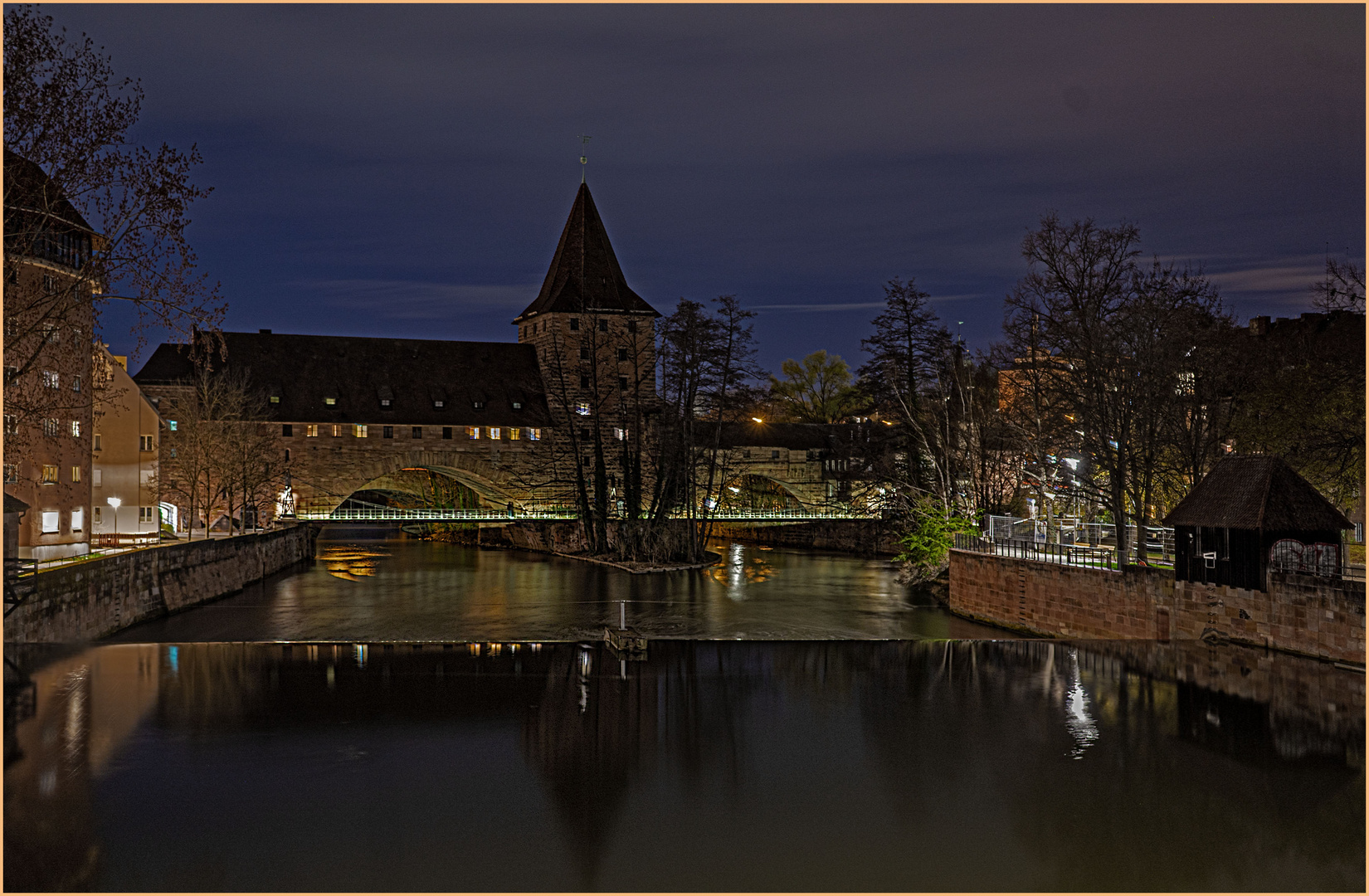 Über der Pegnitz