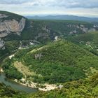 Über der Schlucht der Ardéche