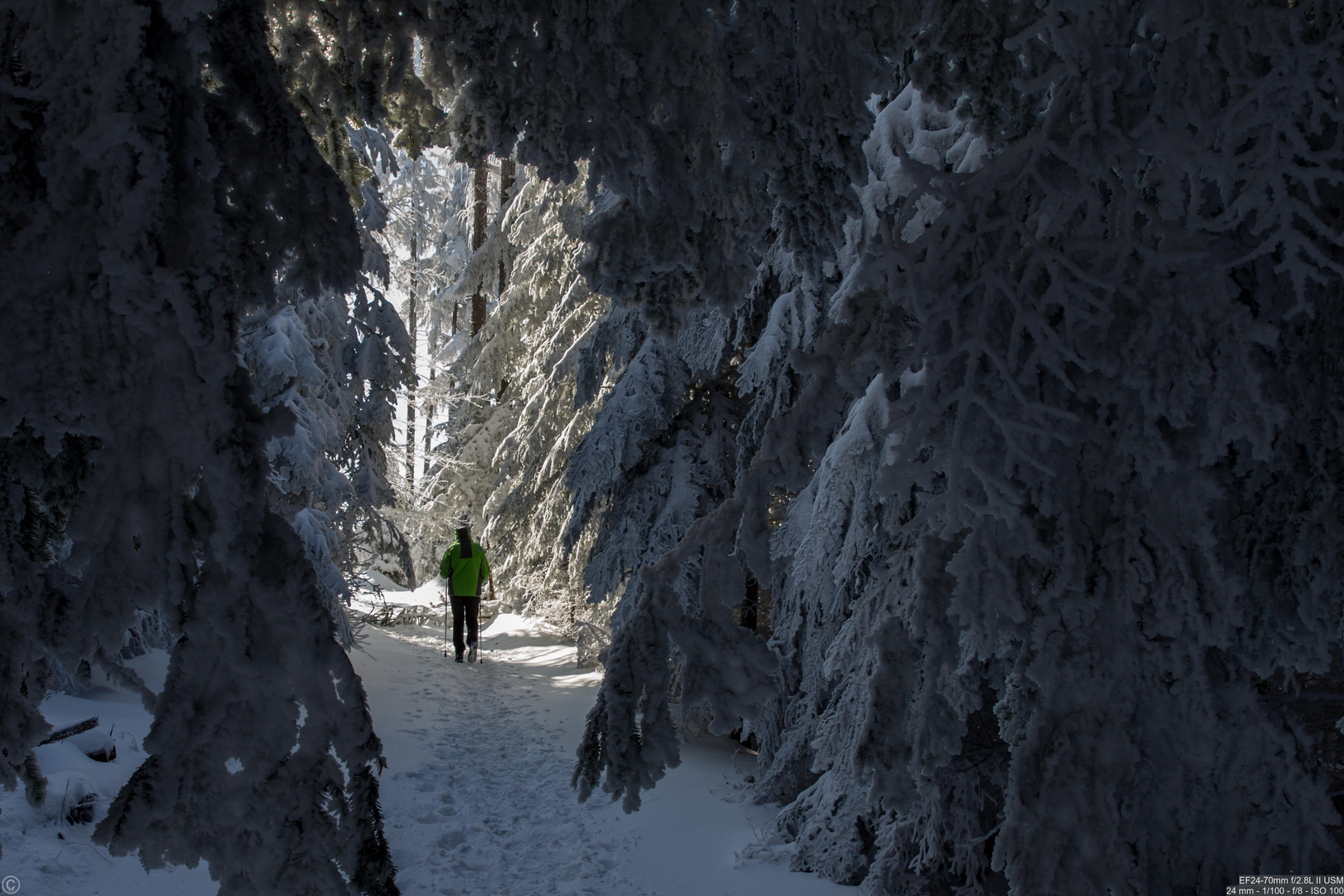 Über der Schneefallgrenze