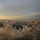 Über der Stadt i Winter