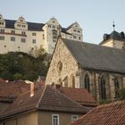 Über der Stadt thront die Burg